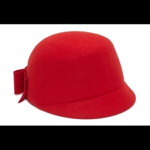 Kate Spade red bucket hat (NWT)